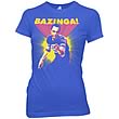 Big Bang Theory Bazinga! Sheldon Poster Juniors T-Shirt